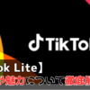 TikTok Lite レビュー